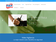 Tablet Screenshot of fafasociados.com